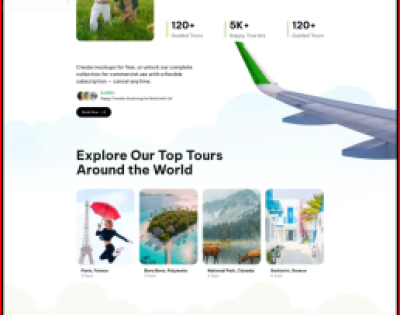 Traveel & Tours website